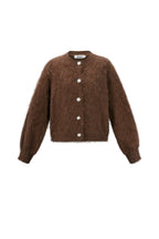 Sophie Knit Cardigan Brown