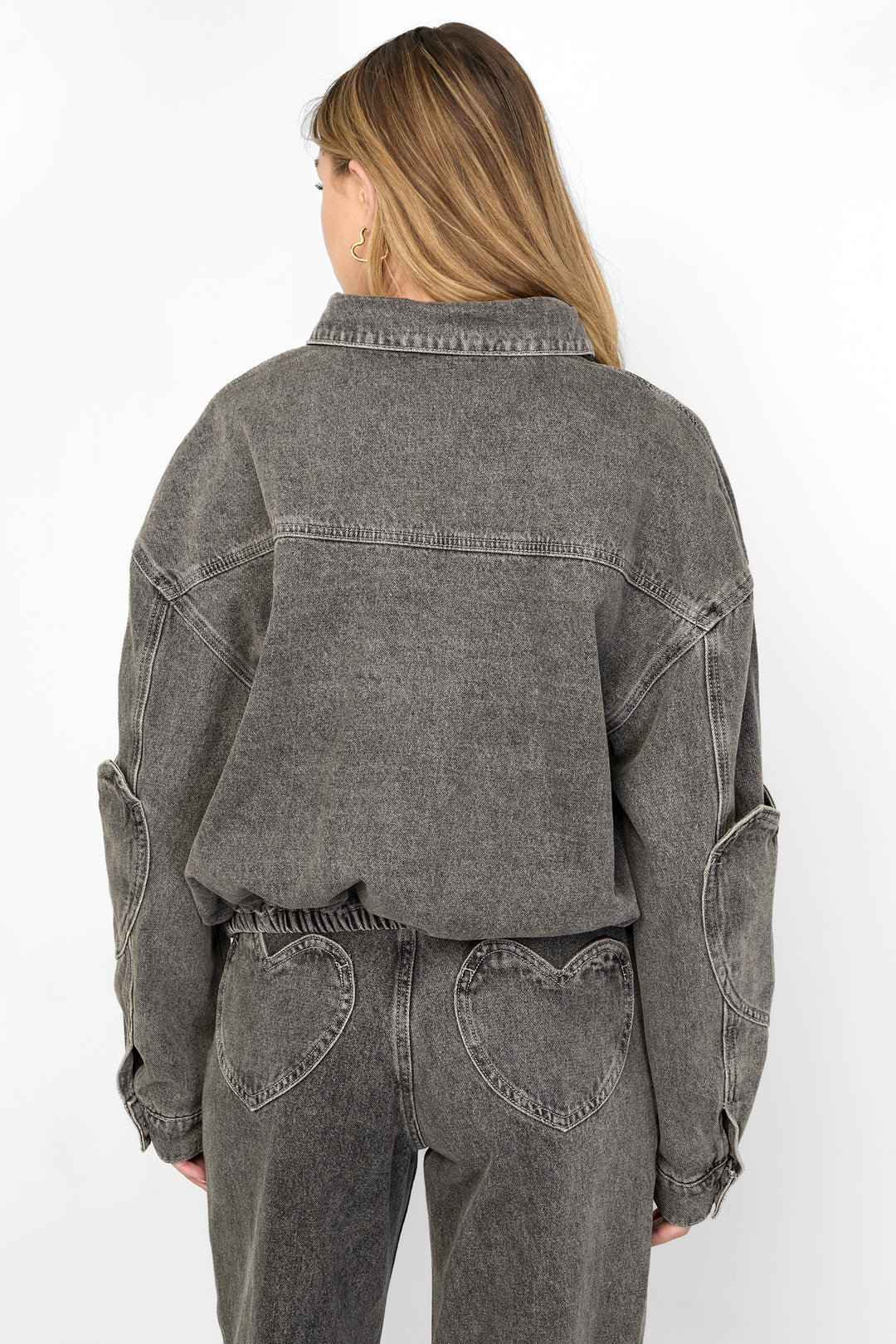 The Heartless Denim Jacket Black