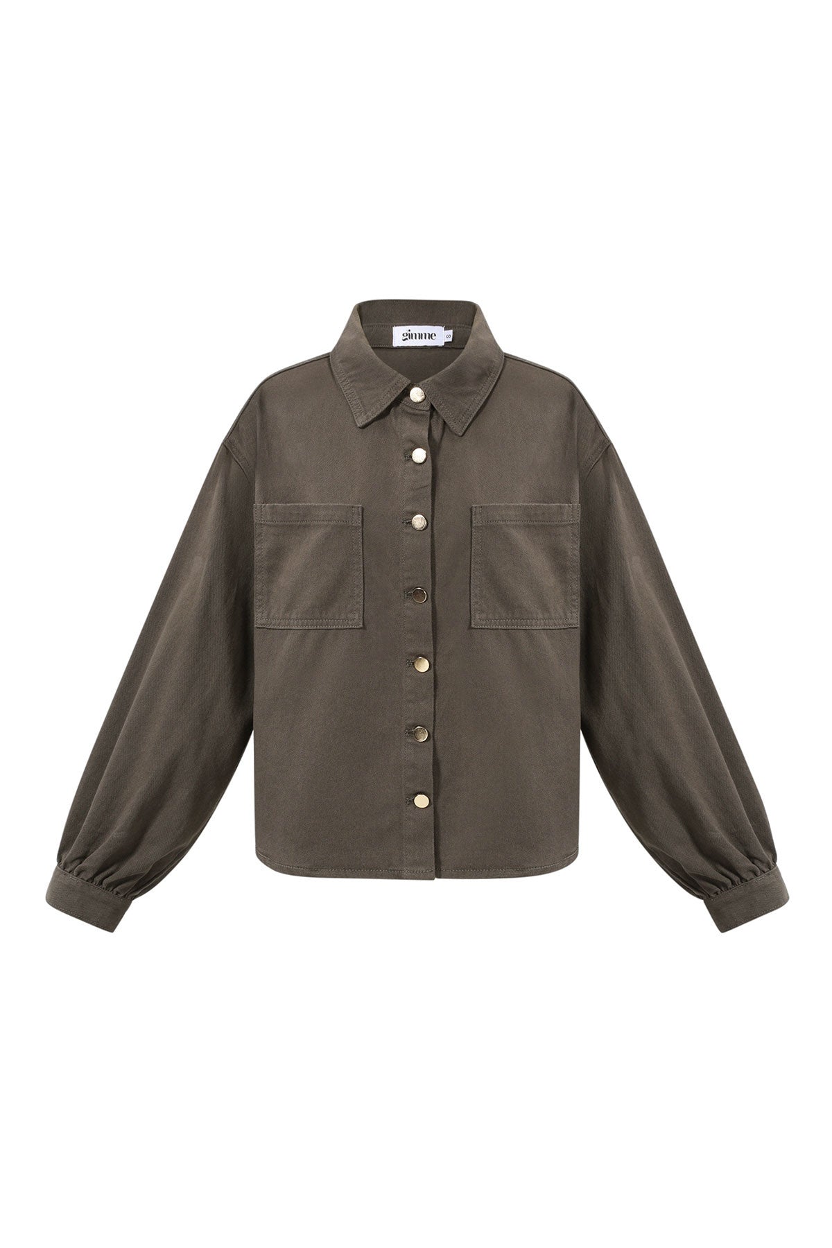 Ivy Denim Jacket Brown