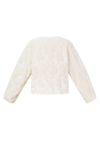 Emma Floral Jacket Beige