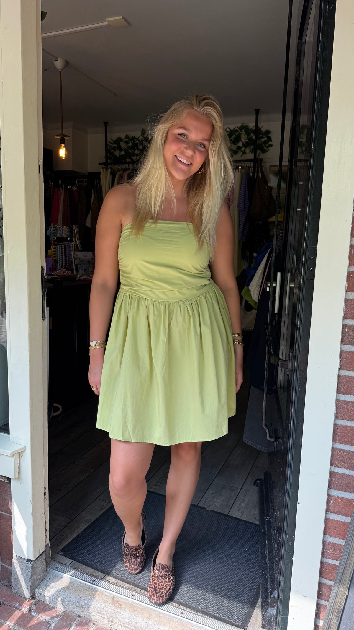 Amélie Dress Green