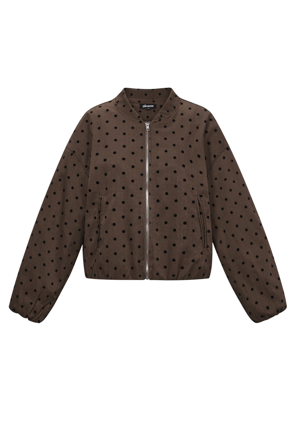 Polka Dot Jacket Brown