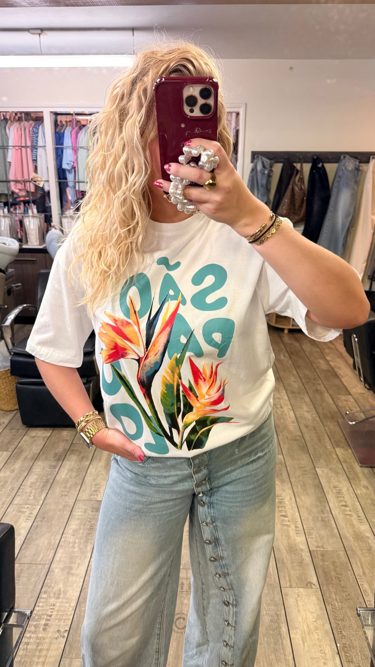 TROPICAL BLOOM TEE