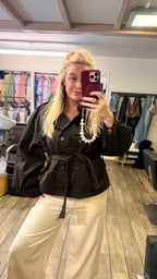 BELTED TRENCH JACKET