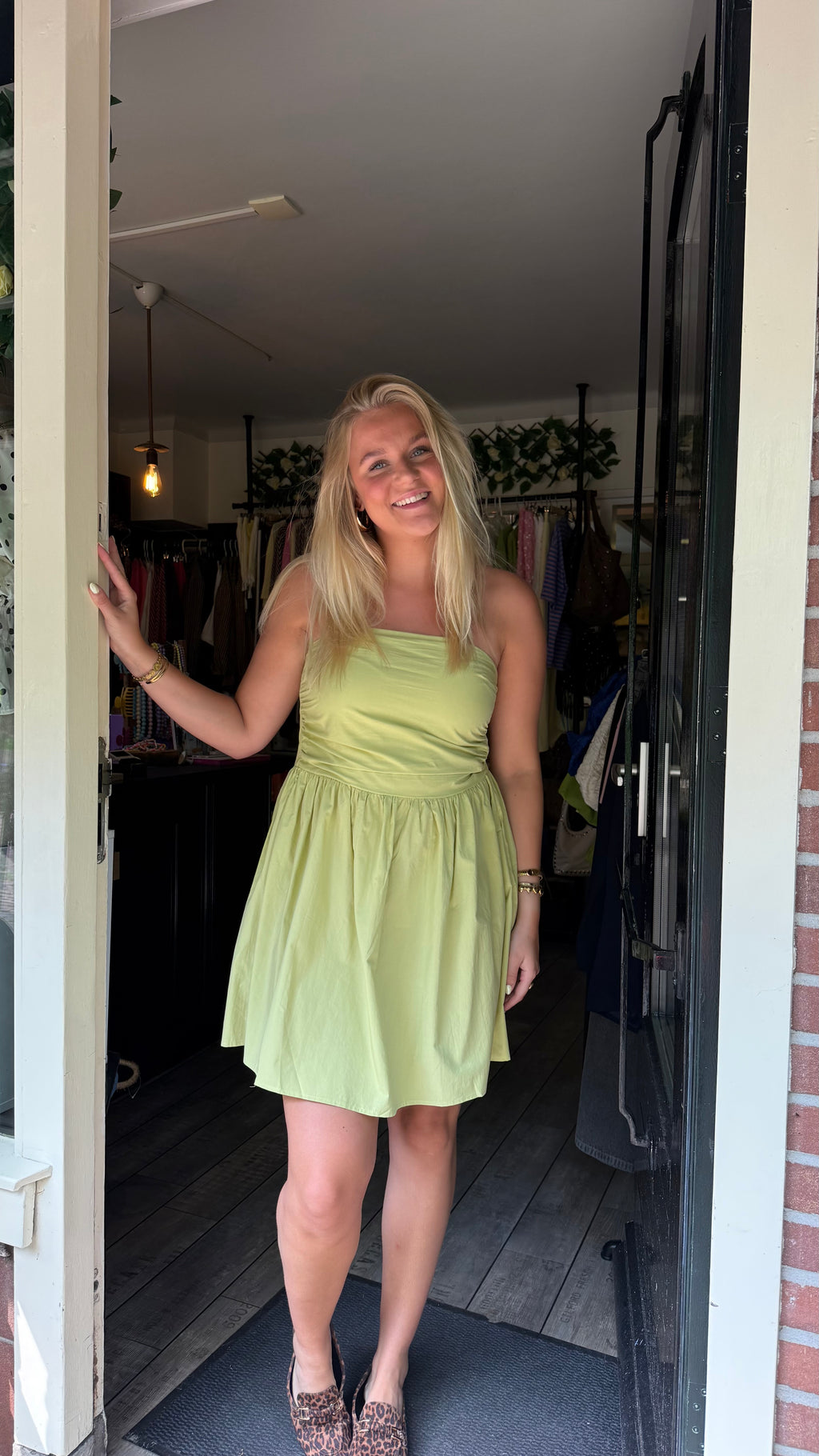 Amélie Dress Green