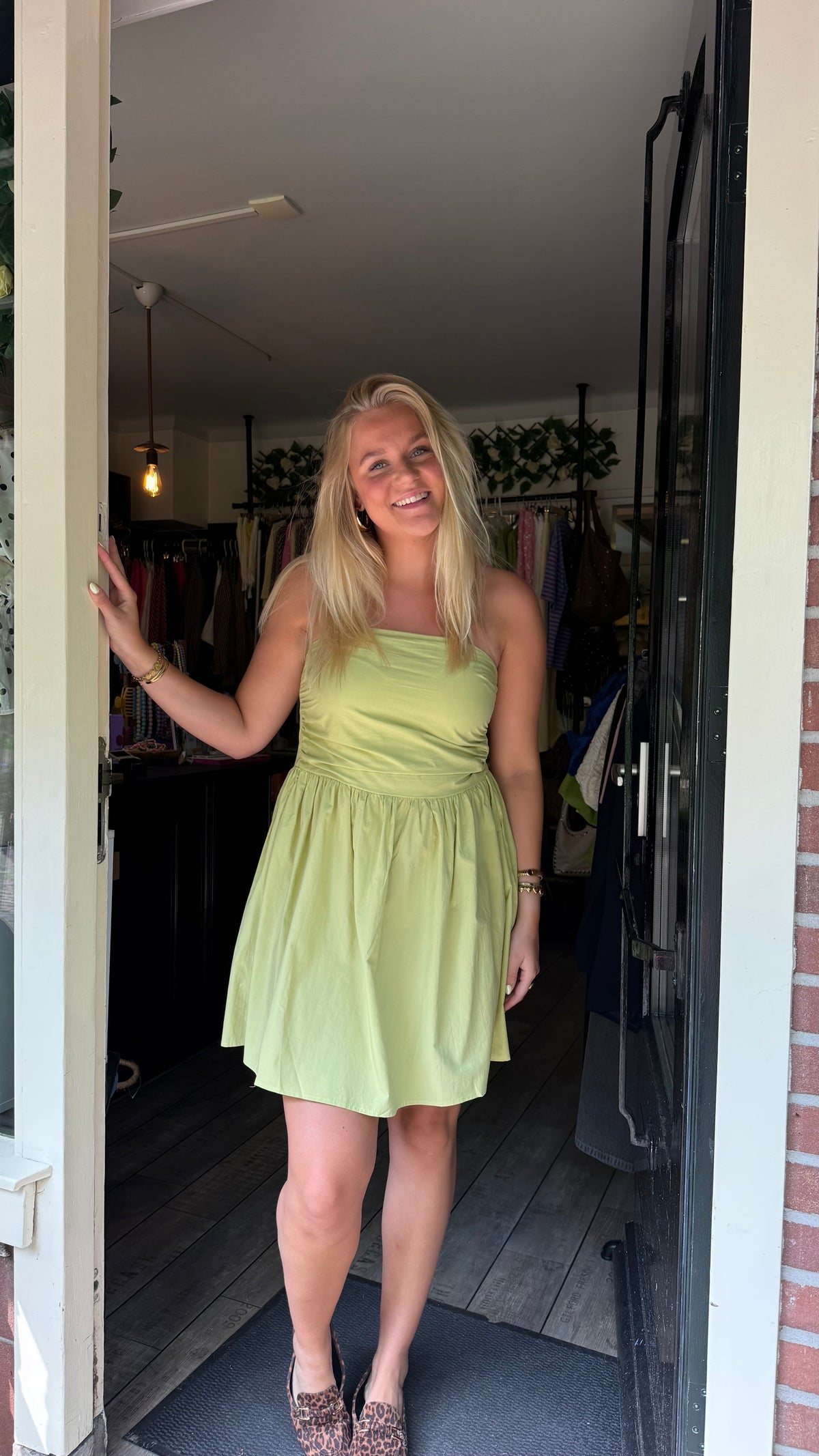 Amélie Dress Green