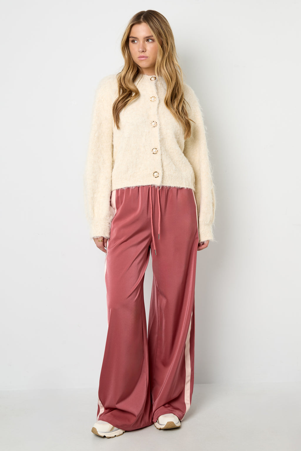Sophie Knit Cardigan Beige