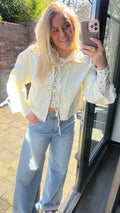 The Kiana Jacket White