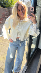 The Kiana Jacket White