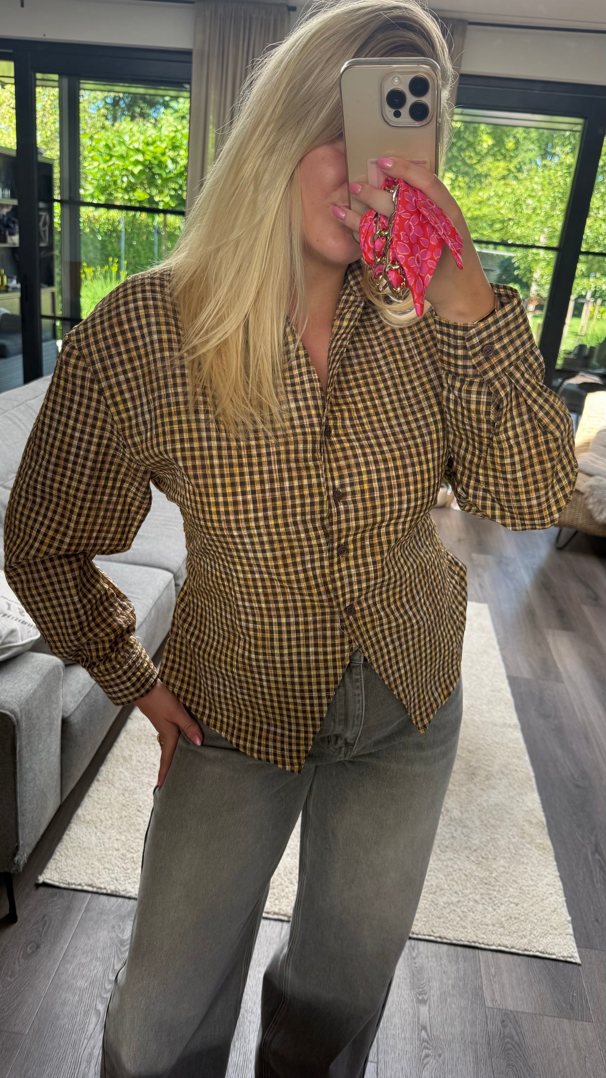 Rosie Ruit Blouse Yellow