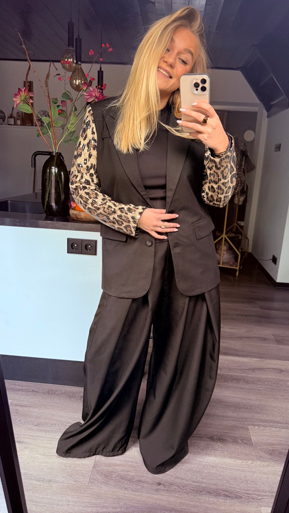 Leopard Glow Blazer
