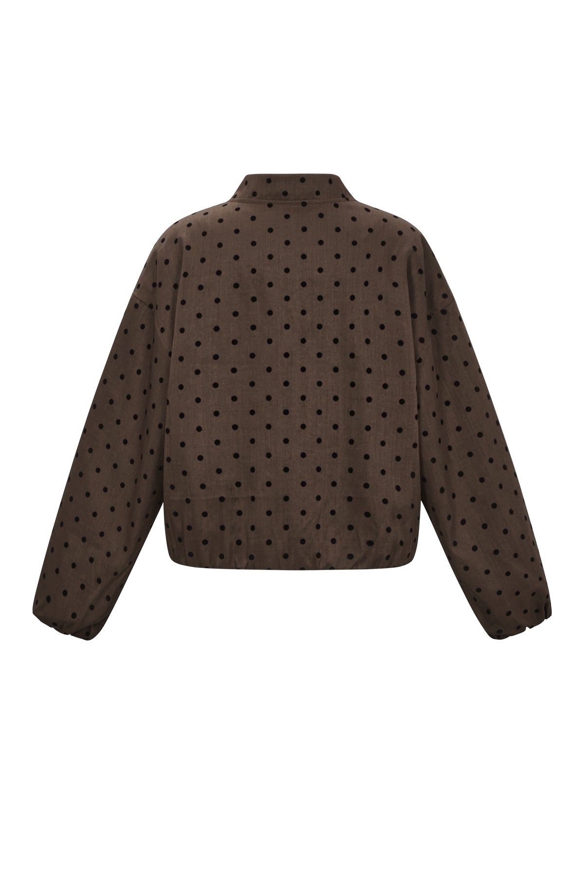 Polka Dot Jacket Brown