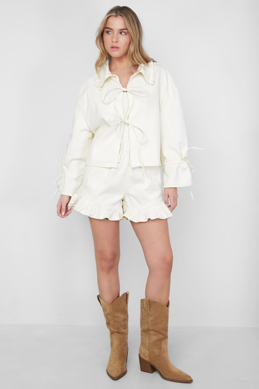The Kiana Jacket White