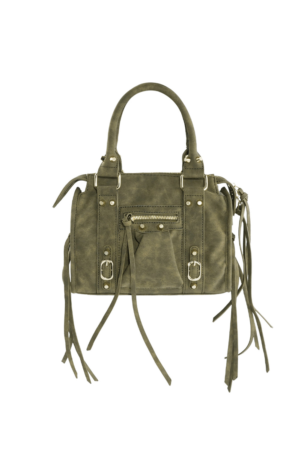Fringe Bag Olive Green