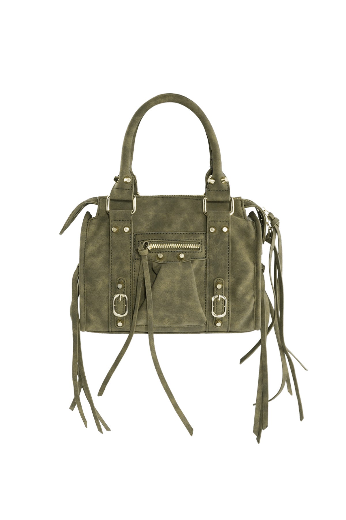 Fringe Bag Olive Green