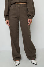 Ivy Denim Jeans Brown