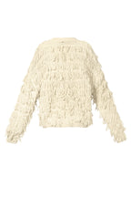 The Fringe Love Sweater Beige