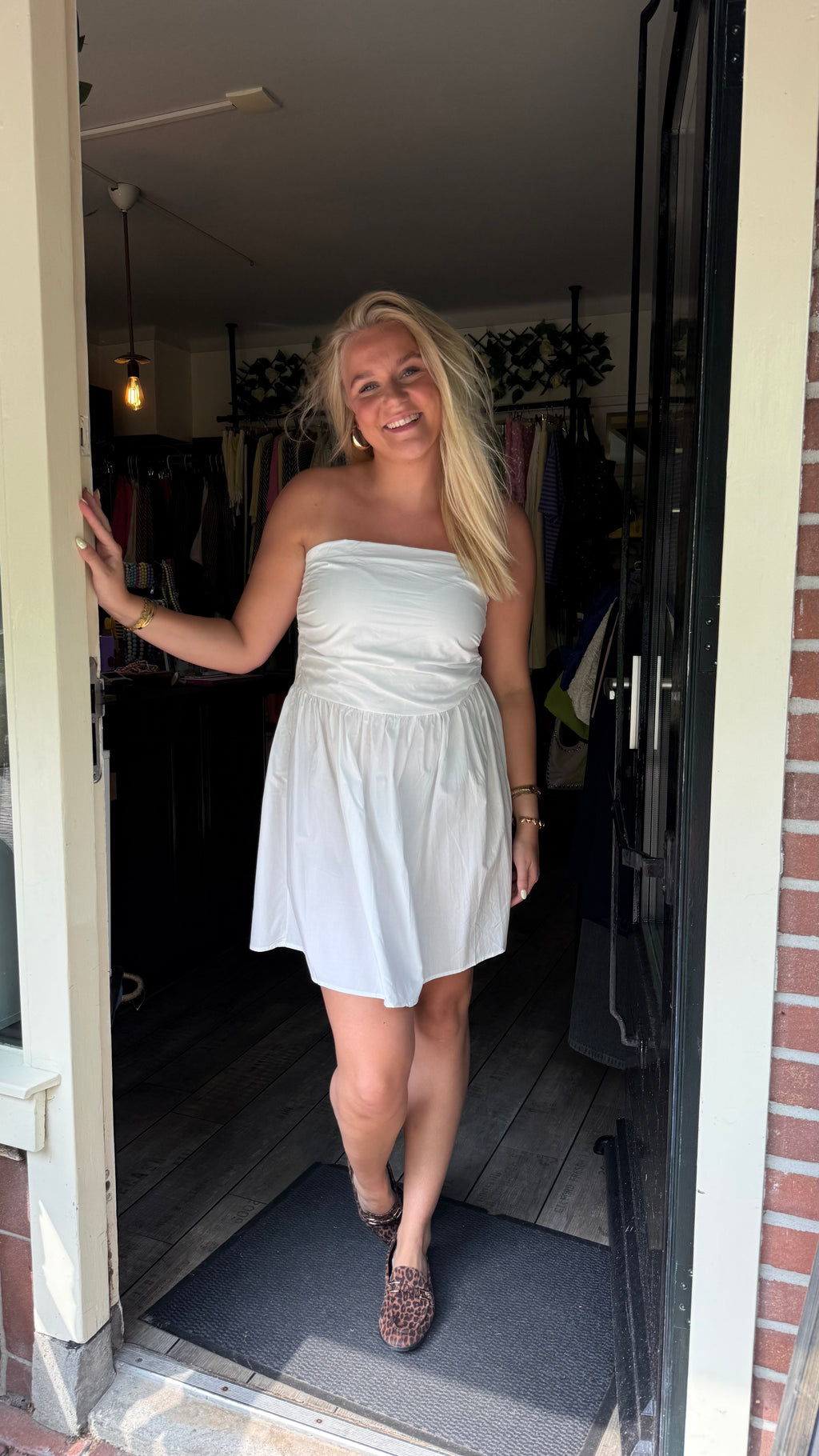 Amélie Dress White