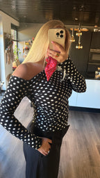 Bella Polka Black