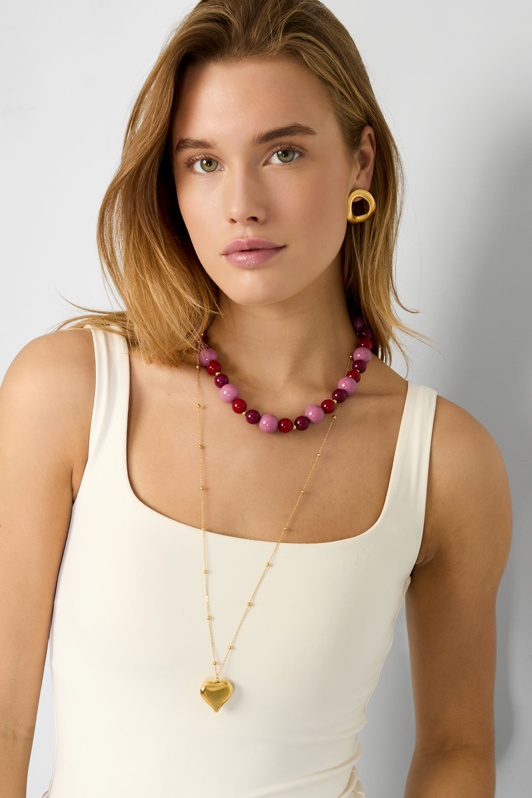 The Heart Long Necklace