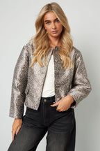 Emma Floral Jacket Panther