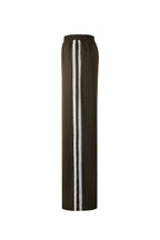 Satin Stripe Pants Brown