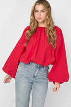 The Balloon Top Red
