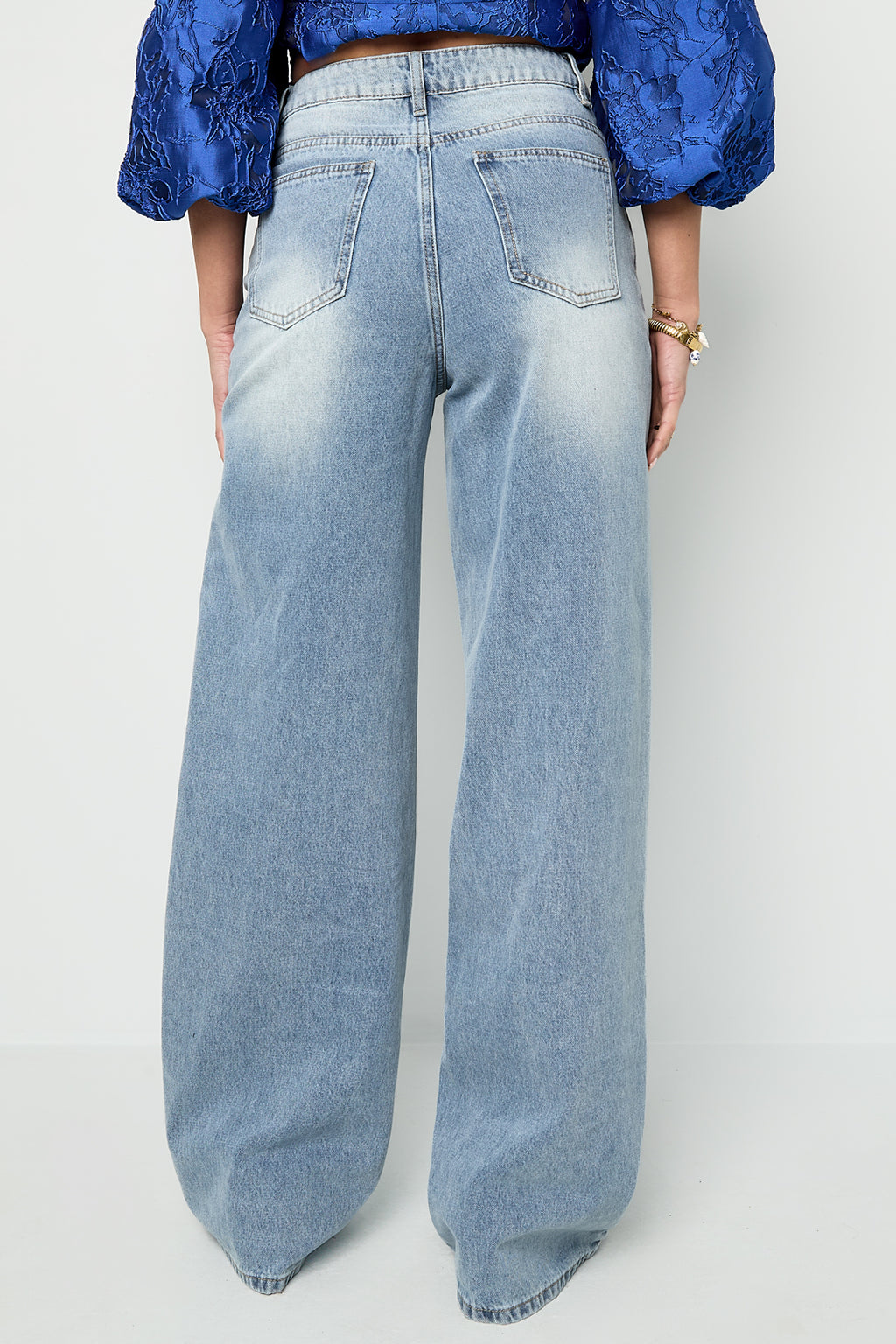 Bella Wide Jeans Blue