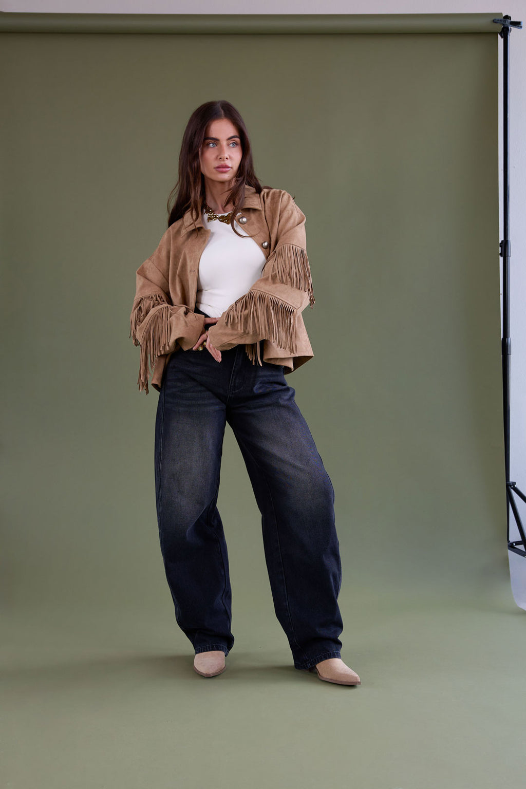 The Bloom Straight Jeans Black