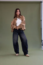 The Bloom Straight Jeans Black