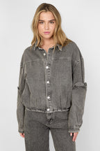 The Heartless Denim Jacket Black