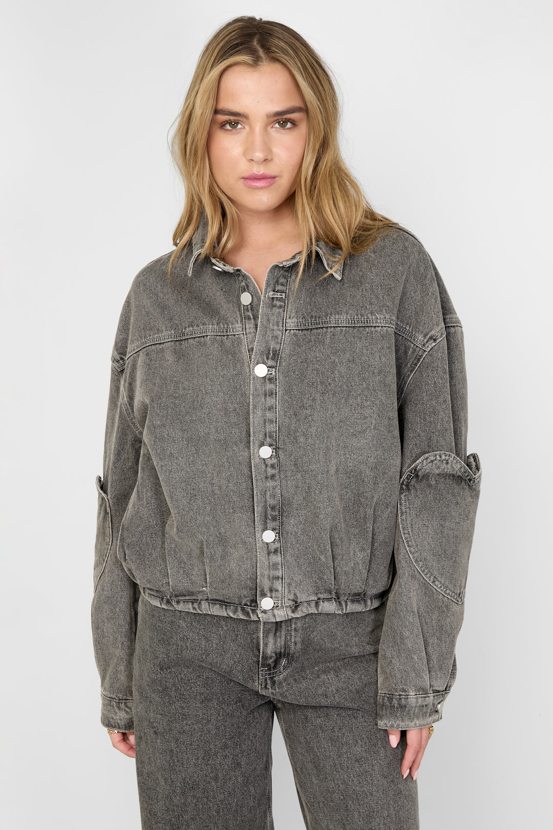 The Heartless Denim Jacket Black