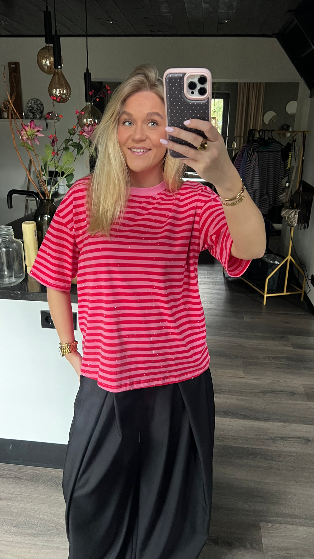 Livia Sparkle Red-Pink