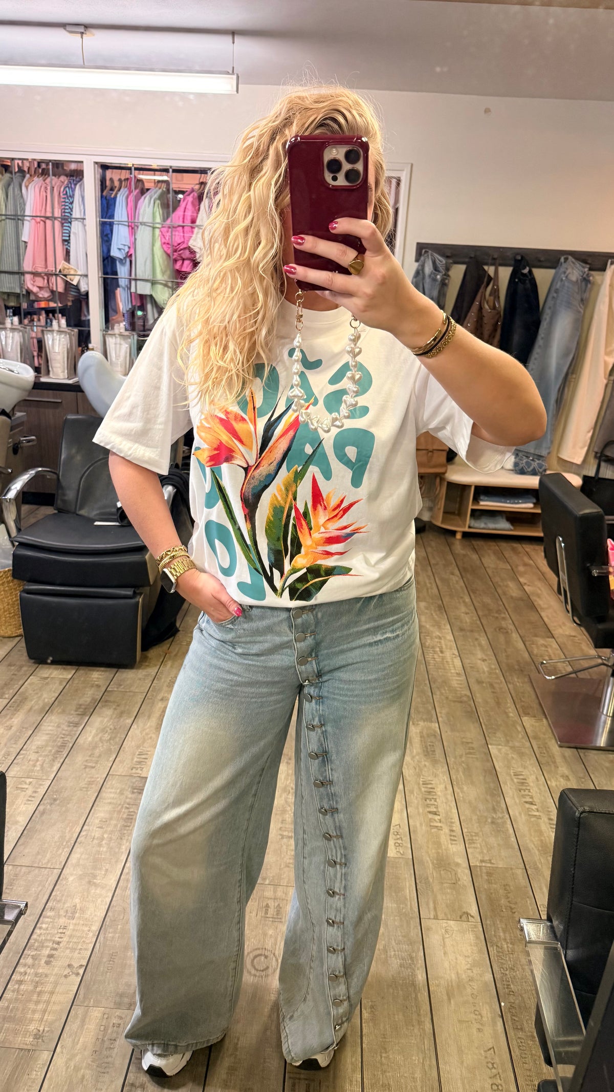 TROPICAL BLOOM TEE