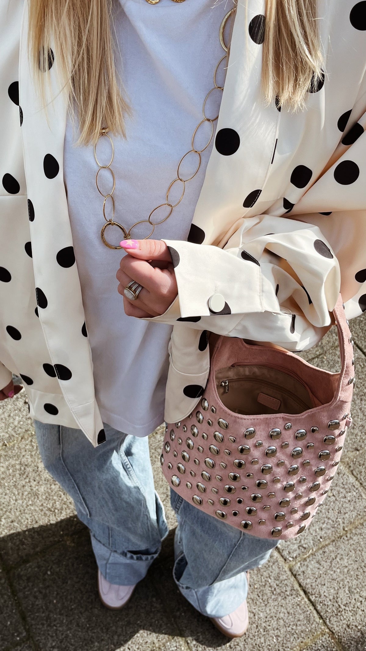 Studs Bags Pink