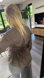 Rosie Ruit Blouse Grey