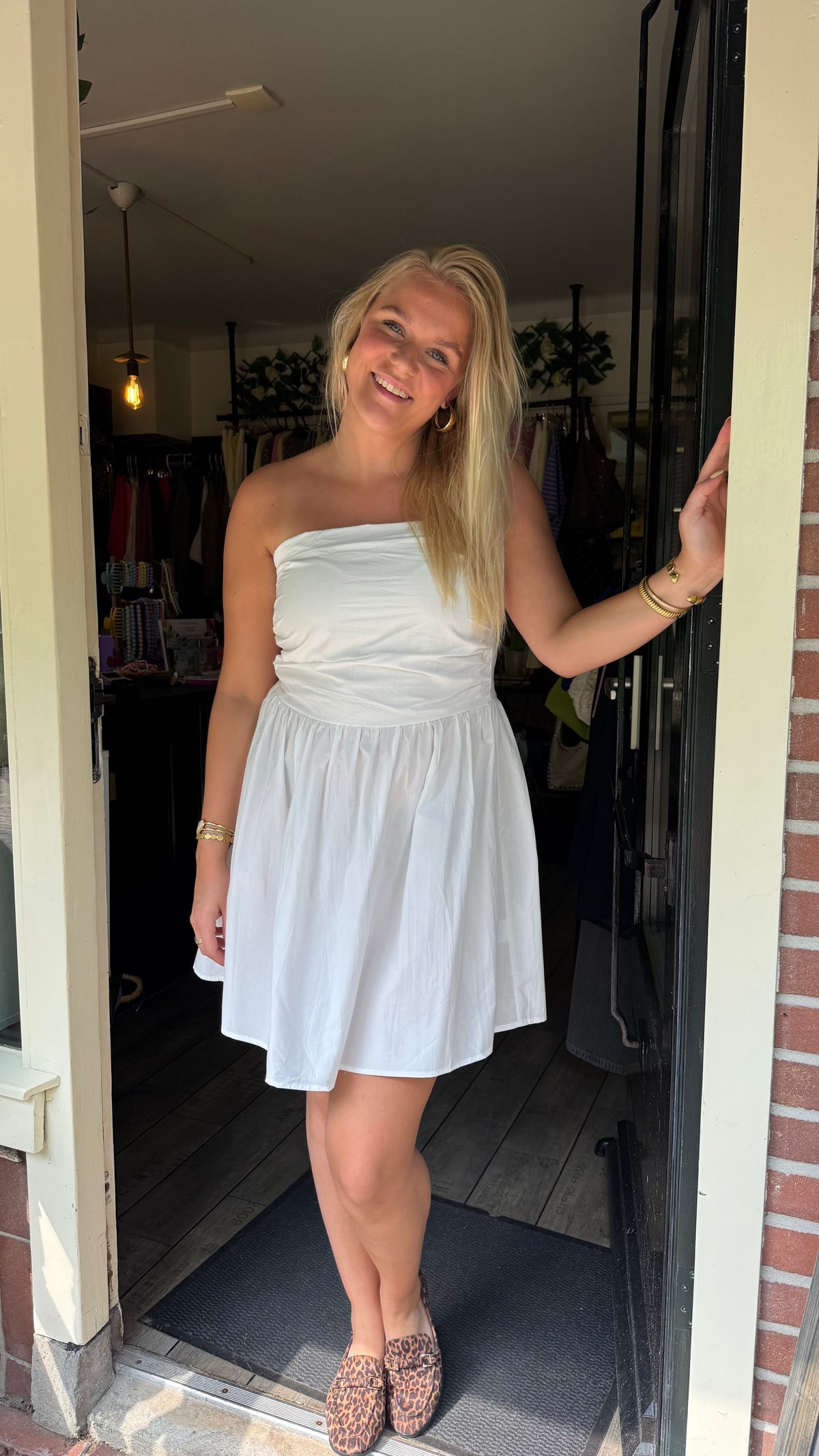 Amélie Dress White