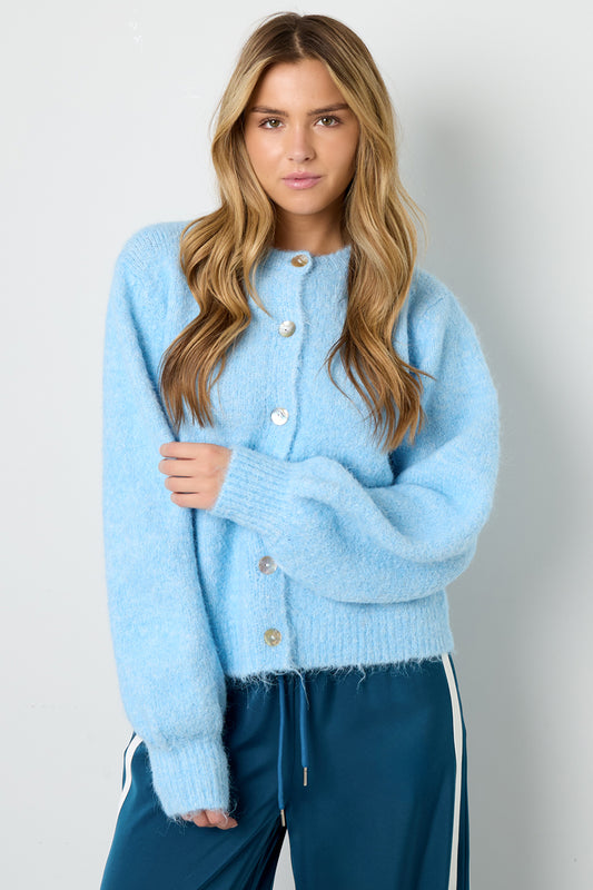 Luna Cardigan Blue
