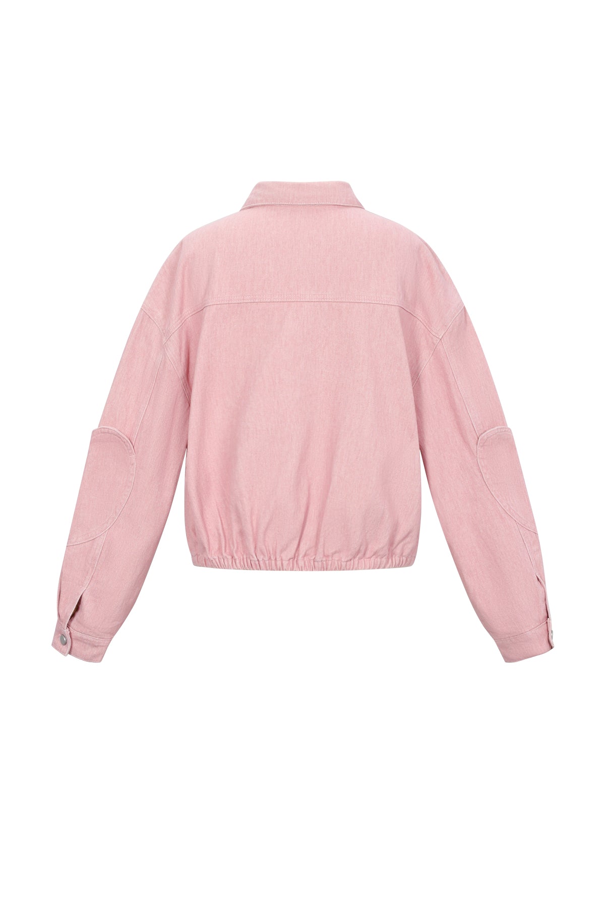 The Heartless Denim Jacket Pink