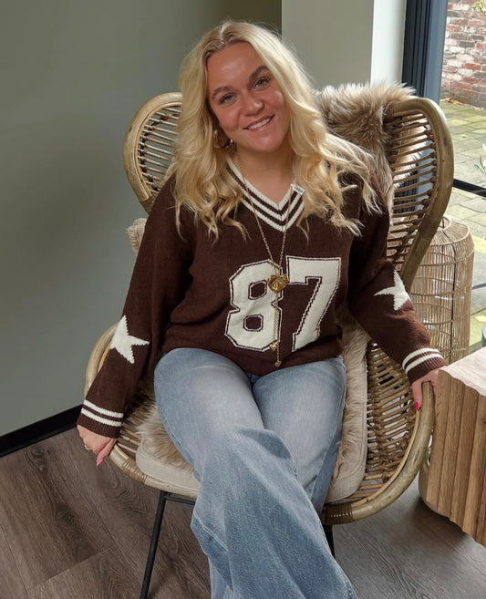 Sophie 87 Jersey Brown