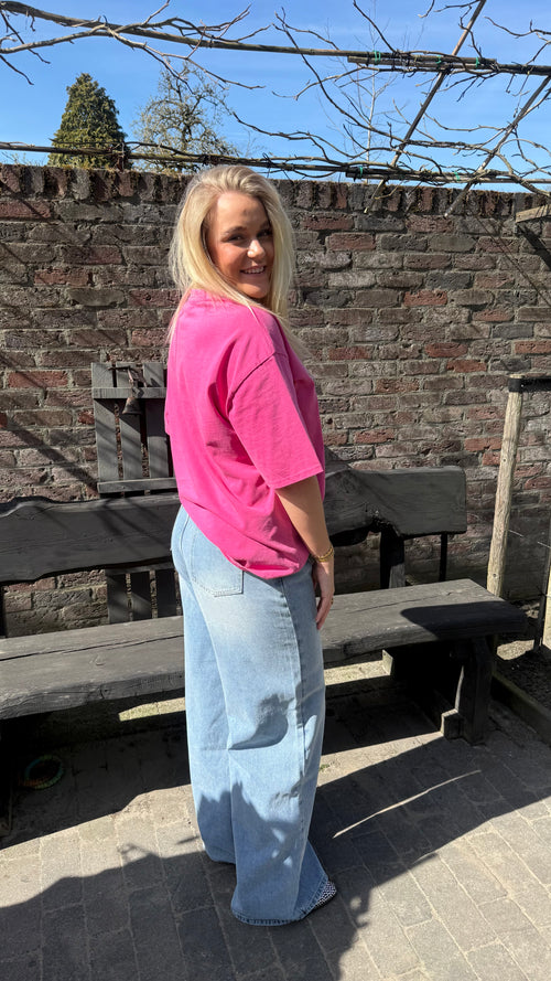 Bella Wide Jeans Blue