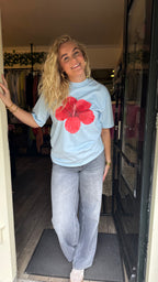 Wildflower Shirt Blue