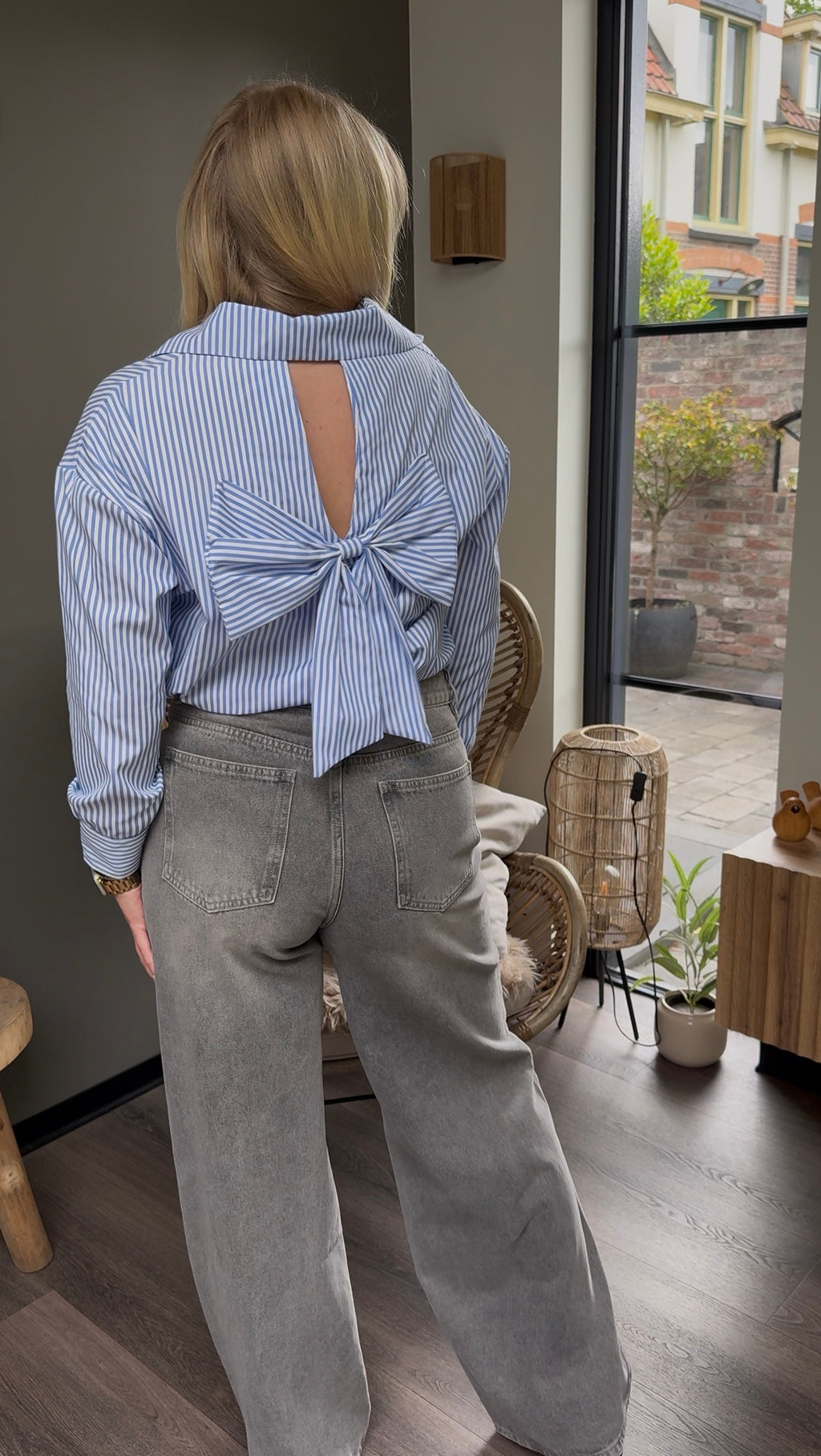 Belle Blouse Blue