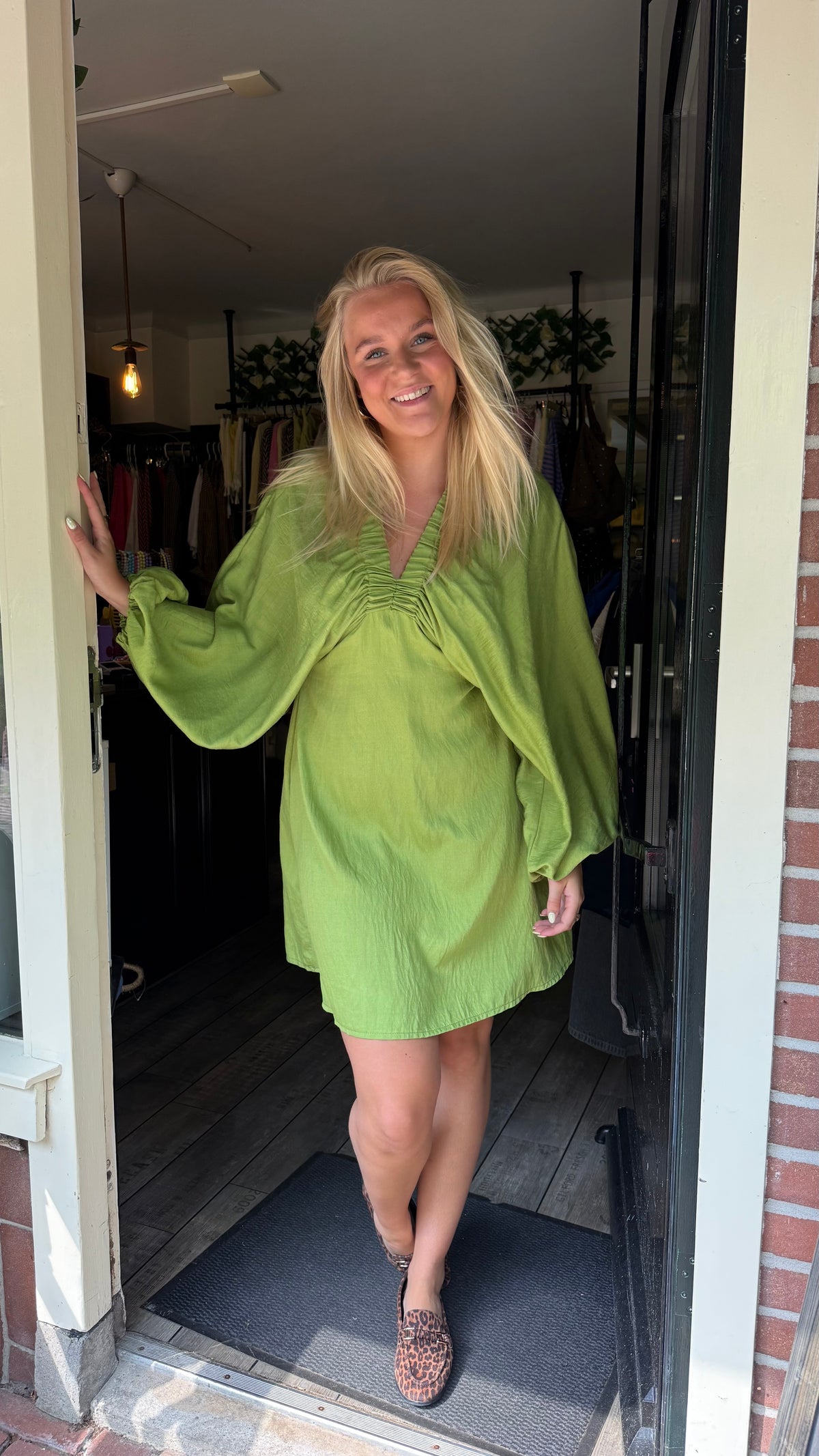 Sienna Dress Green