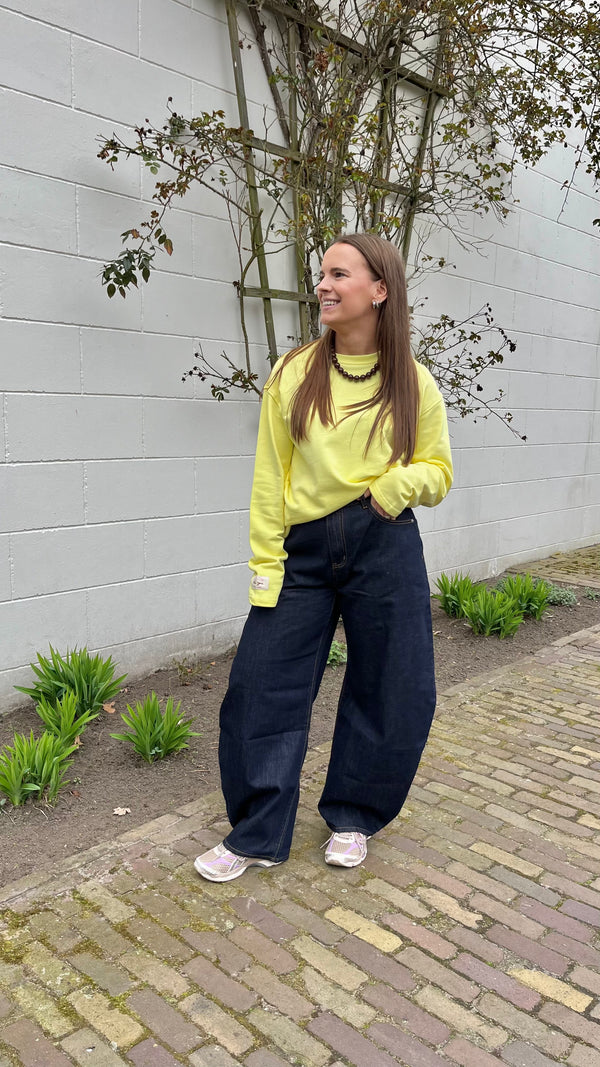 Sunny Bloom Longsleeve Yellow