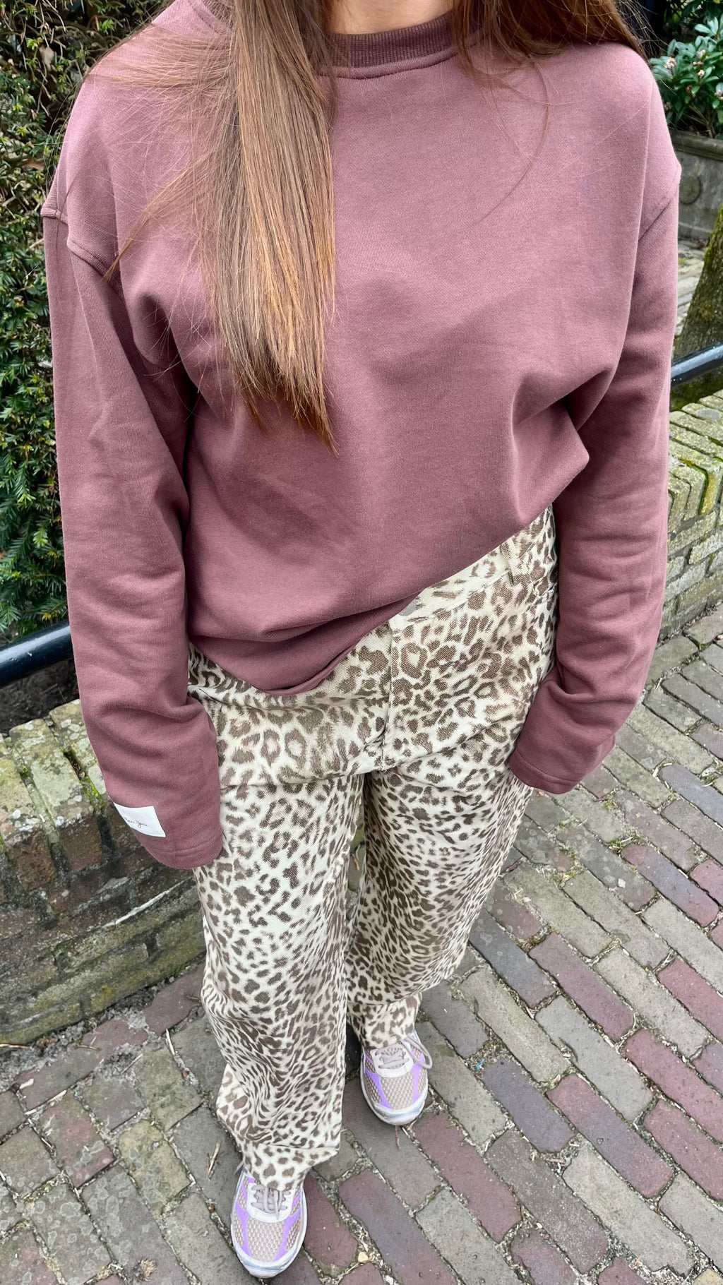 Petite Leopard Jeans