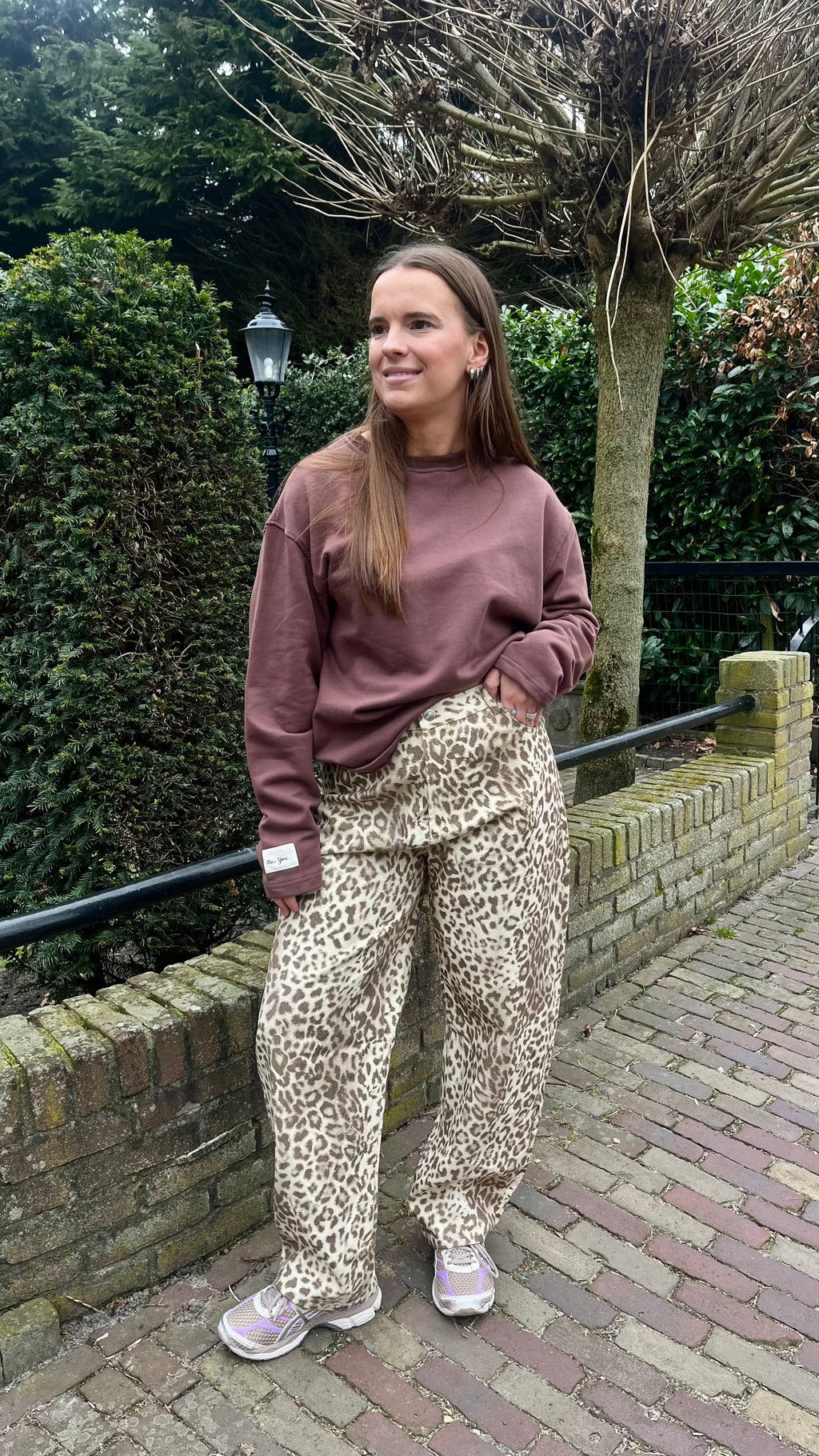 Petite Leopard Jeans