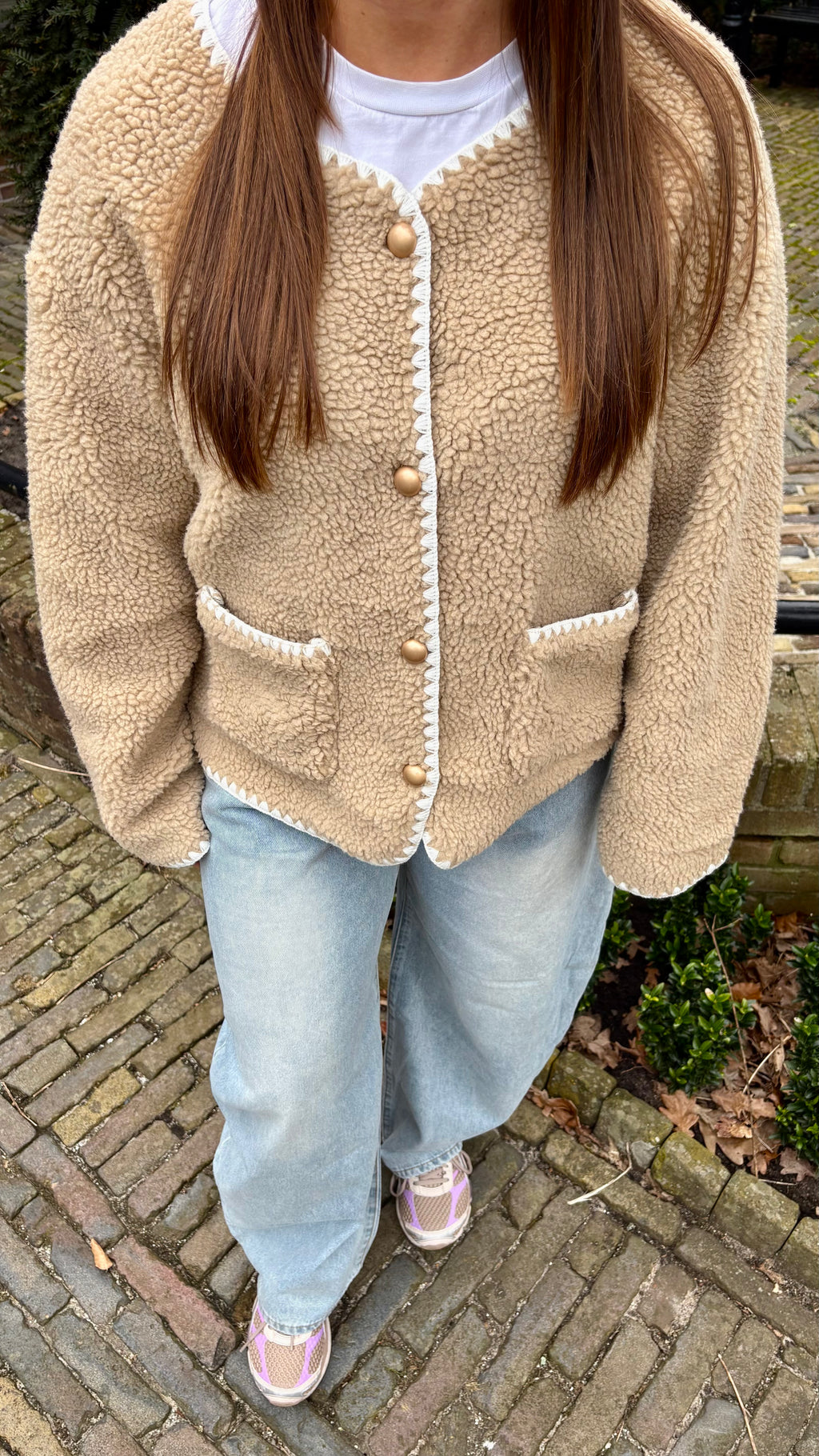 Rosie Cozy Jacket Camel