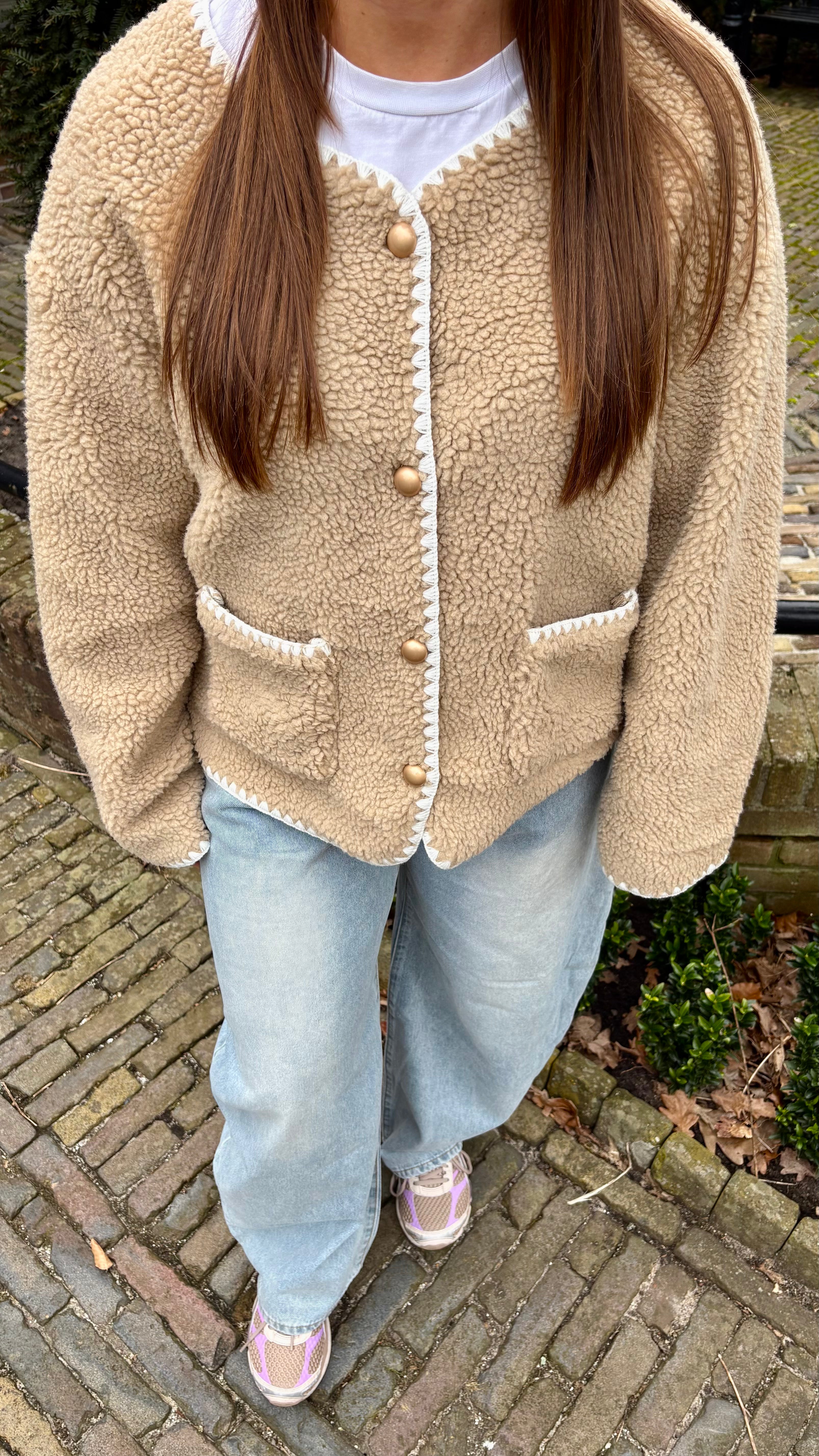 Rosie Cozy Jacket Camel