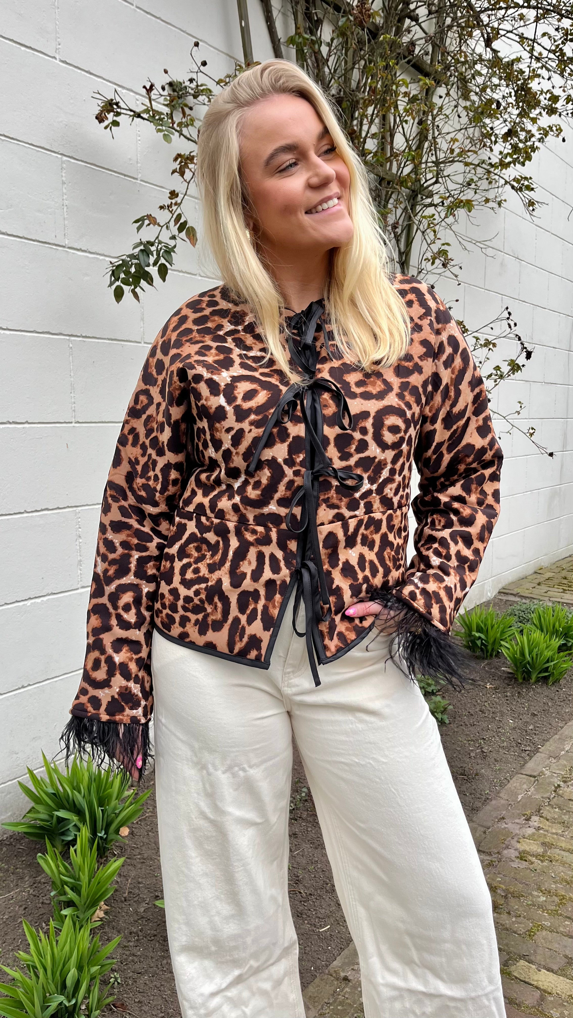 Maya Leopard Jacket